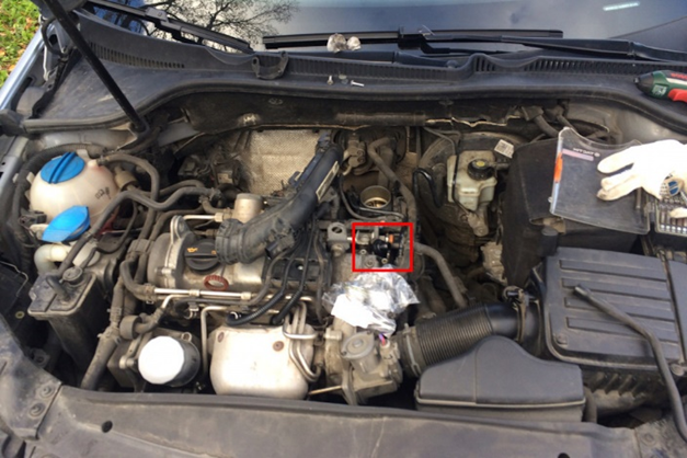 Очистка PCV (вентиляция картерных газов) - Ford Focus 2